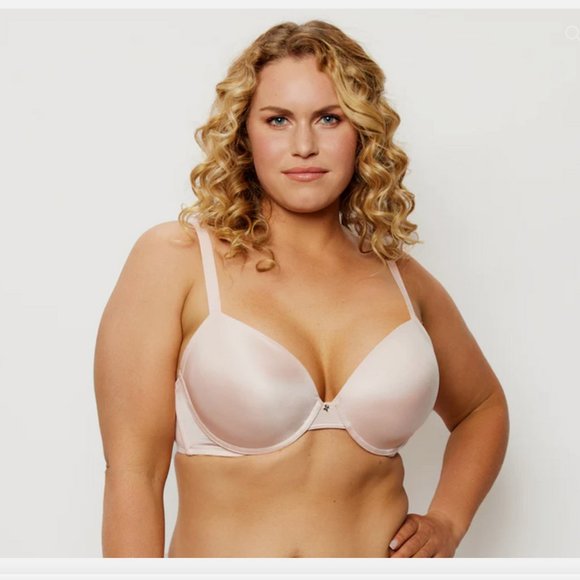 NWT Frederick's of Hollywood Exxtreme Boost Full Figure Pink Bra 32B - Picture 1 of 2